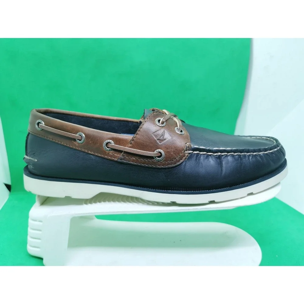 Sperry Top Sider A/O 2-Eye Boat Shoes Men Deck Shoes Sailing Shoes Size 7 M